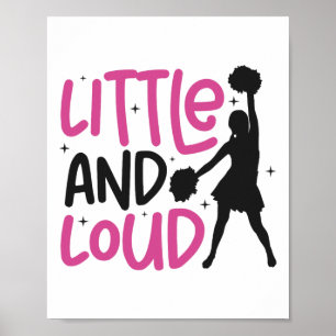 Poster Cheer Menant petite et fort