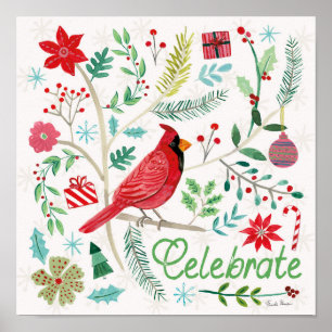 Poster Cheerful Holiday - Celebrate