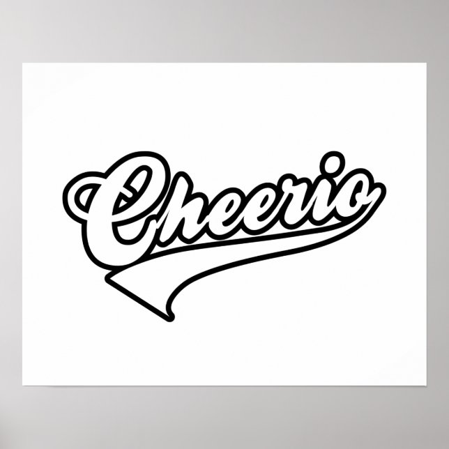 Poster Cheerio (Devant)
