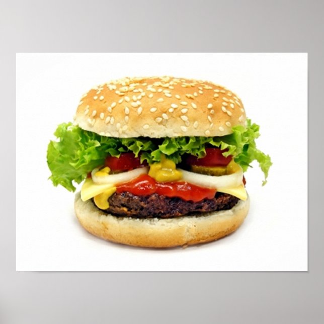 Poster Cheeseburger (Devant)