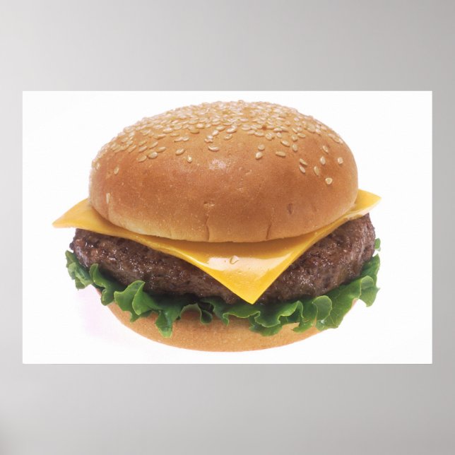 Poster Cheeseburger (Devant)