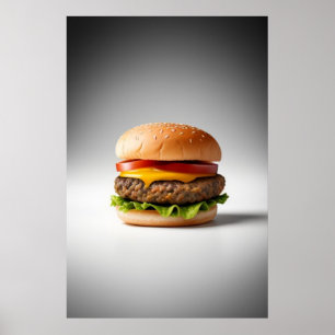 Poster Cheeseburger brillant