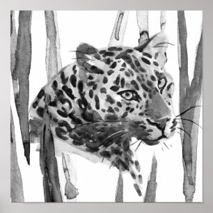 Poster Cheetah Portrait