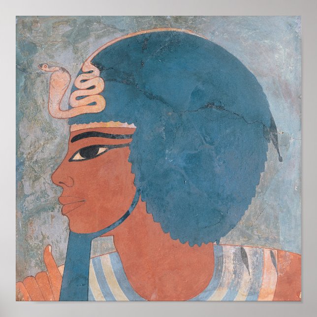 Poster Chef d'Amenophis III du tombeau d'Onsou (Devant)