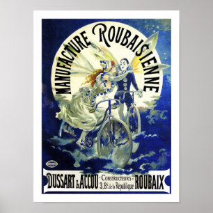 Poster Chef d'oeuvre de Nouveau d'art : Cycles vintages :