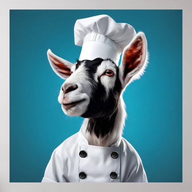 Poster Chef Goat (Devant)