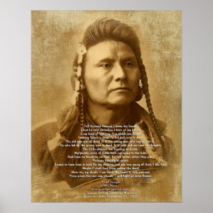Poster Chef Joseph du Nez Perce