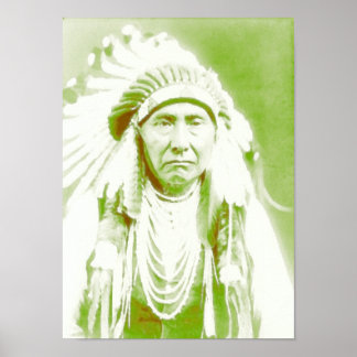 Poster Chef Joseph Native American Leader