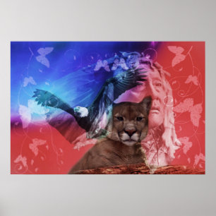 Poster Chef Native American Indian