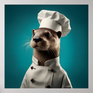 Poster Chef Otter