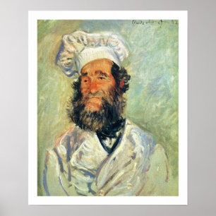 Poster Chef Père Paul par Claude Monet
