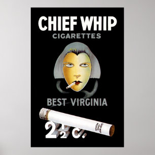 Poster Chef Whip Cigarettes