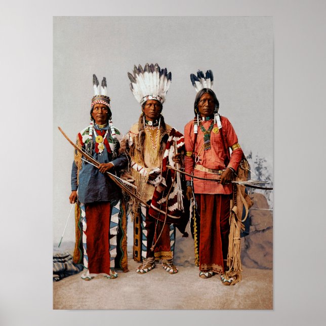 Poster Chefs Apache (Devant)