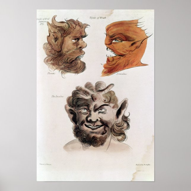 Poster Chefs de démons maléfiques (Devant)