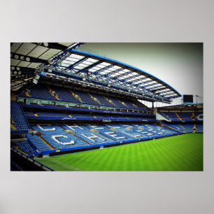 Poster Chelsea Stamford Bridge West Stand