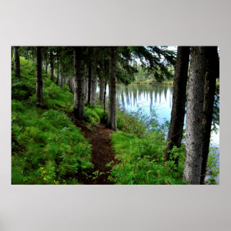 Poster Chemin de Clearwater River