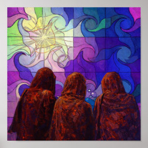 Poster Chemin de Croix : Jésus parle aux femmes