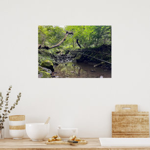 Poster Chemin de fer abandonné