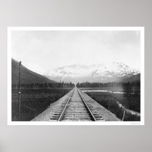 Poster Chemin de fer Kenai Peninsula 1918