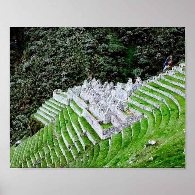 Poster Chemin de l'Inca Machu Picchu Pérou - Photographie (Devant)