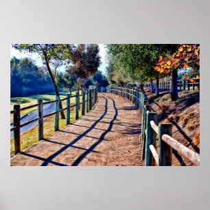 Poster Chemin de marche