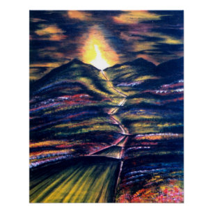 Poster Chemin de vie