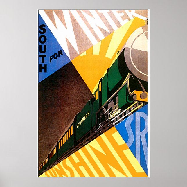 Poster Chemin du Sud (Devant)