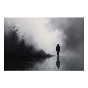 Poster Chemin entre les ombres