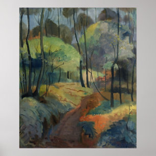 Poster Chemin forestier, 1920