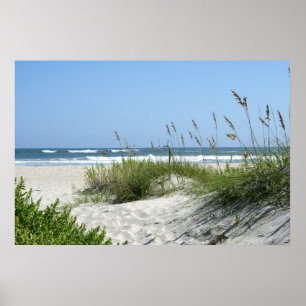 Poster Chemin vers la mer