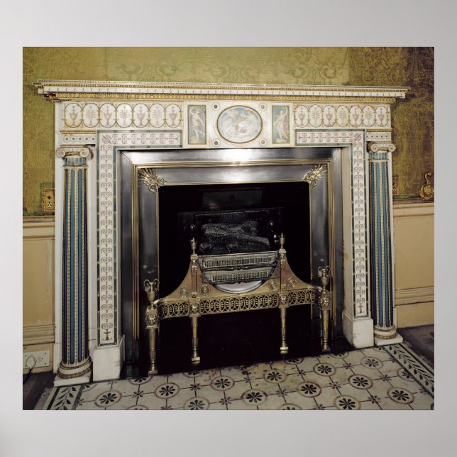 Poster Cheminée de Syon House, Middlesex, c.1760 (Devant)
