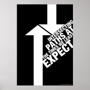Poster Chemins de intersection