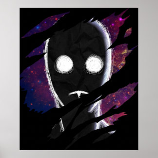 Poster Chemise antispirale inspirée