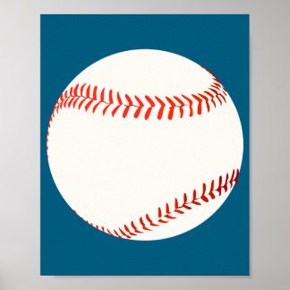 Poster Chemise Baseball