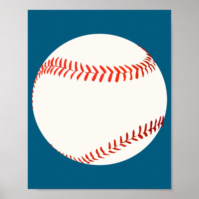 Poster Chemise Baseball (Devant)