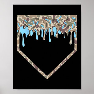 Poster Chemise Bysebyll Drip pour garçons Camo Bysebyll H