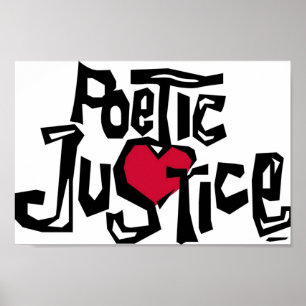 Poster Chemise de justice poétique