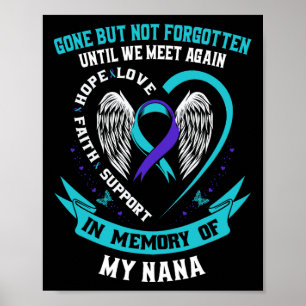 Poster Chemise De Sensibilisation Au Suicide Nana Est Par