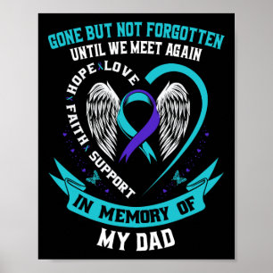 Poster Chemise De Sensibilisation Au Suicide Papa Est Par