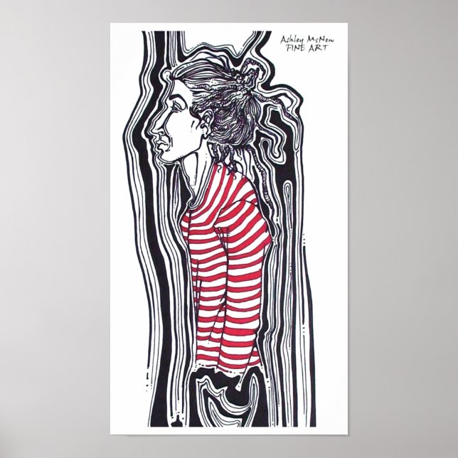 Poster Chemise dénudée (Devant)
