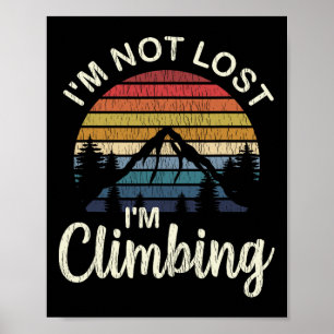 Poster Chemise d'escalade - Cadeaux d'alpiniste - Cli
