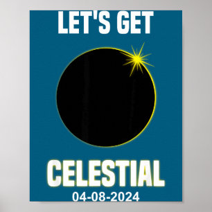Poster Chemise Éclipse Solaire Céleste Éclipse Solaire To