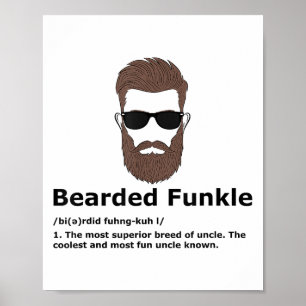 Poster Chemise Funkle À Porte Drôle Oncle Définition