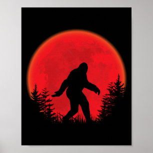 Poster Chemise Halloween pour hommes garçons enfants Lune