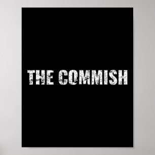 Poster Chemise Mens The Commish - Commissaire de football
