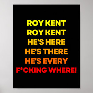 Poster Chemise Roy Kent, il est partout