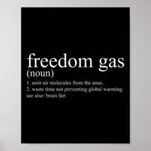 Poster Chemise Sarcastique Définition Liberté Gaz Cool Po