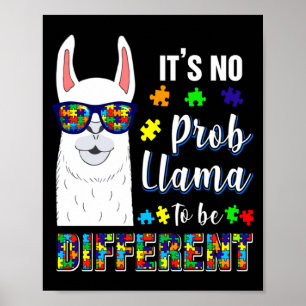 Poster Chemise T de sensibilisation à l'autisme des anima
