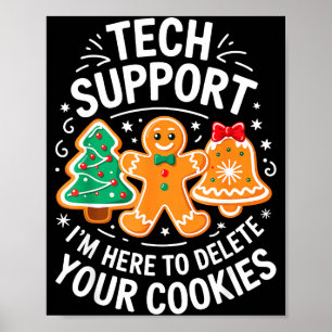 Poster Chemise Tech Suprt Je Suis Là Pour Supprimer Vos C