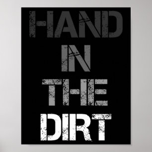 Poster Chemises De Football Lineman Pour Homme Gants Main